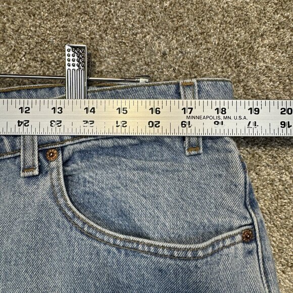 VTG Levis 550 Jeans Mens 38x30 Blue Relaxed Fit Retro Grunge 90s Y2K Made In USA - Picture 7 of 11